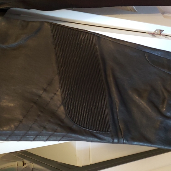 Ralph Lauren pleather moto trousers - Picture 3 of 5